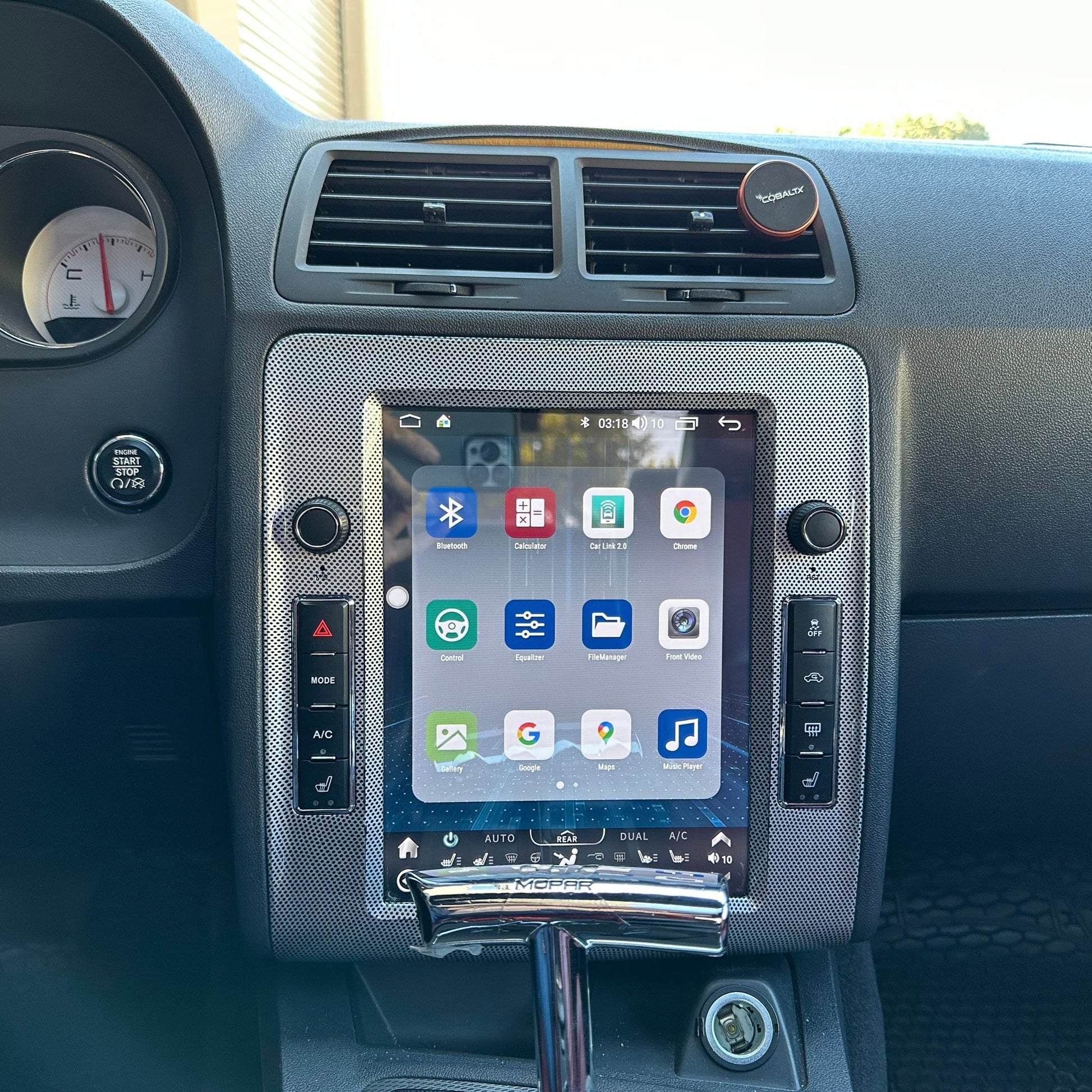 10.4" Vertical Screen Android 13/14 Fast boot Navigation Radio for Dodge Challenger 2008 - 2014