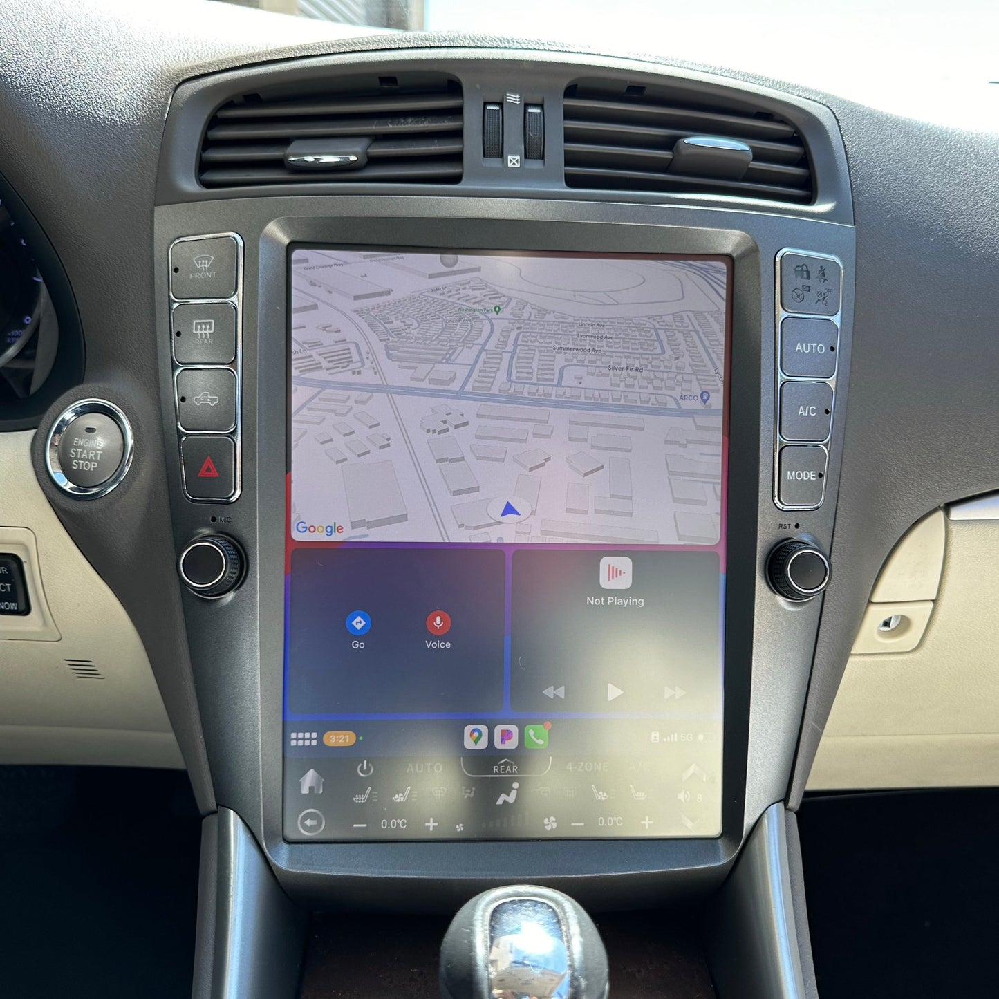 [Open box] 12" Vertical Screen Android 12/13 Fast Boot Navigation Radio for Lexus IS 250 IS 300 IS 350 2005 - 2012