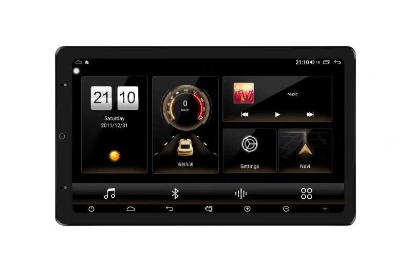 [open box] 13.3" Android 10.0 Universal double din Navigation Radio with Motorized rotatable screen