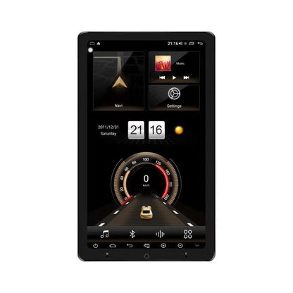 [open box] 13.3" Android 10.0 Universal double din Navigation Radio with Motorized rotatable screen