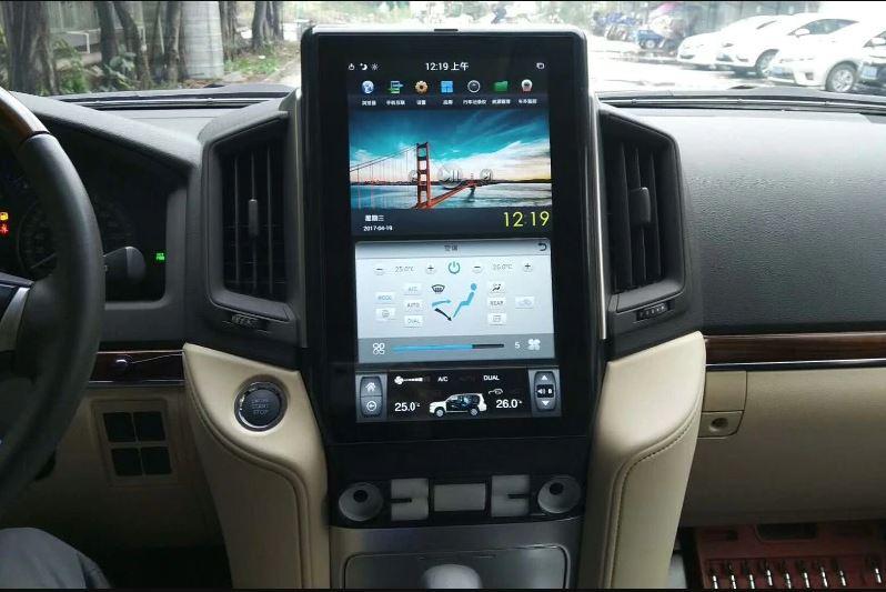 [ G6 octa-core ] 13.6" Vertical Screen Android 11 Fast boot Navi Radio for Toyota Land Cruiser 2016 2017 | Phoenix Automotive