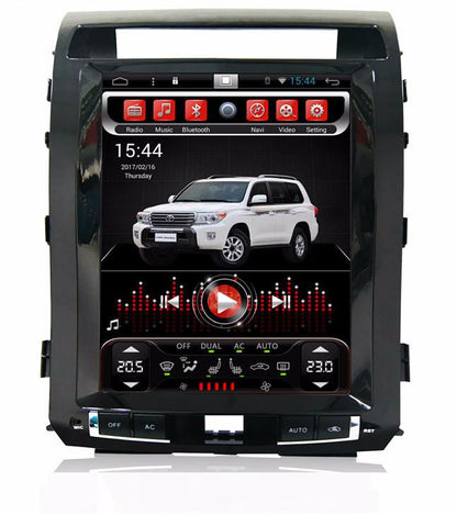 [ G6 octa-core ] 12.1" Vertical Screen Android 11 Fast Boot Navi Radio for Toyota Land Cruiser 2008 - 2015