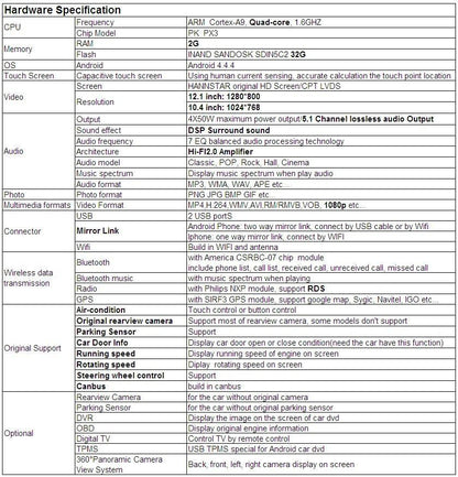 [open box] 10.4" Vertical Screen Android Navi Radio for Ford Focus 2011- 2019
