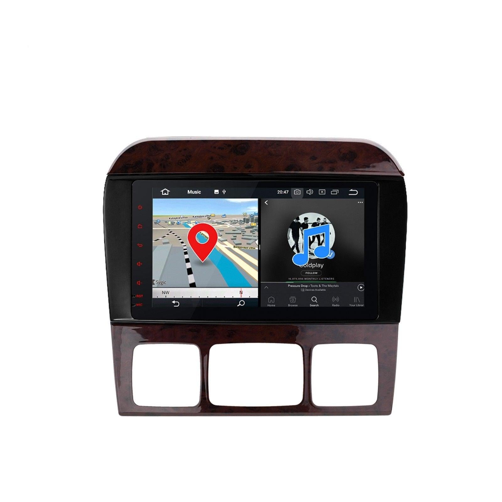 [OPEN BOX] 9" Octa-Core Android Navigation Radio for Mercedes-Benz S-class 1998 - 2005