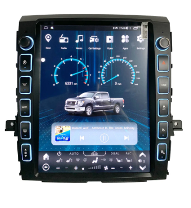 [Open box] 13” Android 12/13/14 Vertical Screen Navigation Radio for Nissan Titan (XD) 2016 - 2019