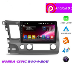 10.1" Android 9 Navigation Radio for Honda Civic 2004 - 2011