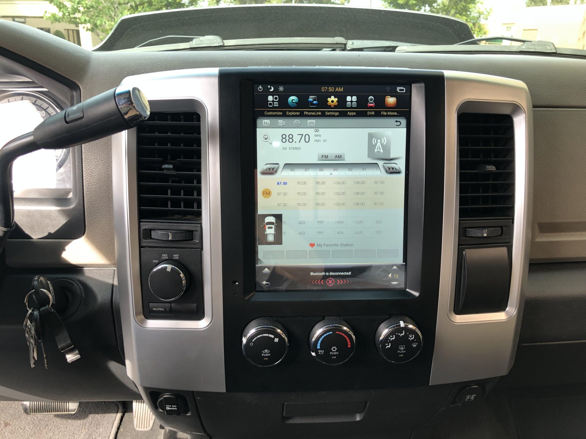 Open box [ PX6 SIX-CORE ] 10.4” / 12.1" Android 9 Fast boot Vertical Screen Navi Radio for Dodge Ram 2009 - 2018