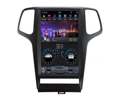 [Open-box] [G6 octa-core] 13.6" Vertical Screen Android 11 Fast boot Navigation Radio for Jeep Grand Cherokee 2011 - 2013