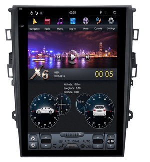[Open-box] [PX6 Six-core] 12.1" Vertical Screen Android 9 Fast boot Navigation Radio for Ford Fusion Mondeo 2013 - 2020