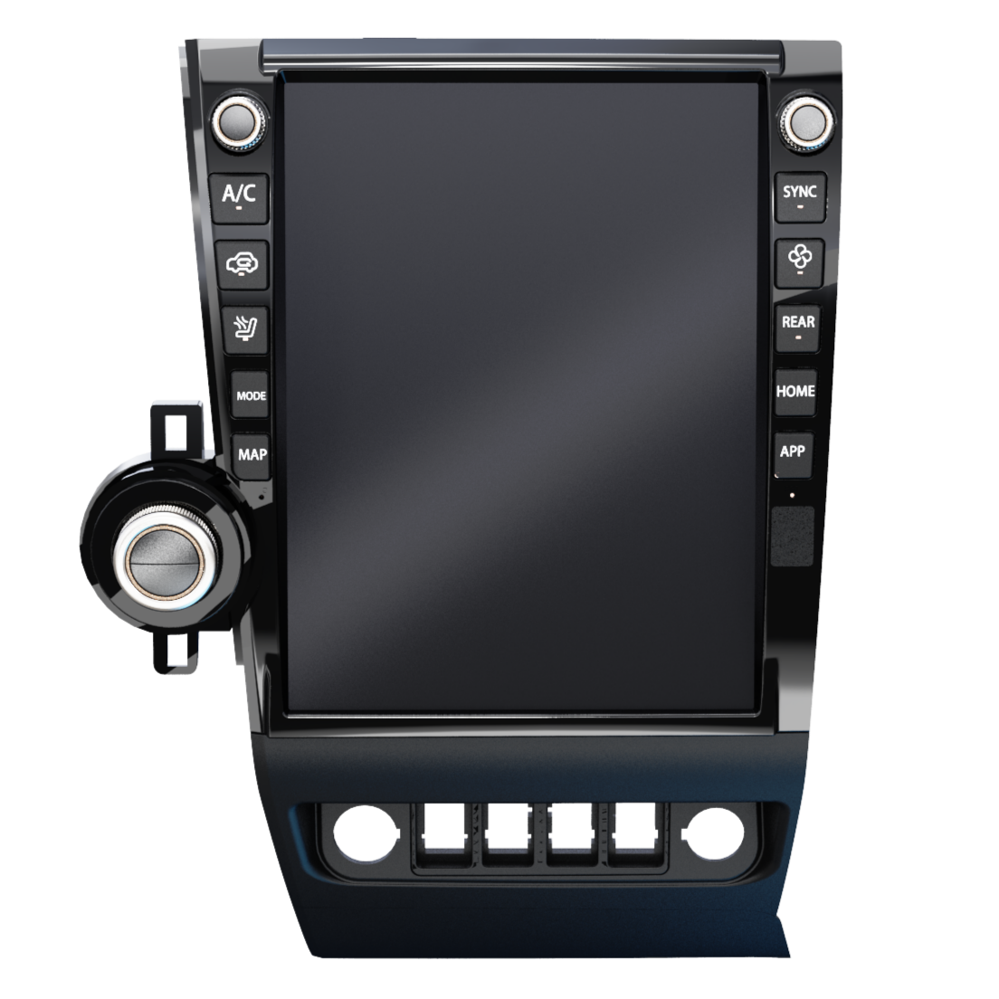 13" Android Fast boot Vertical Screen Navigation Radio for Toyota Tundra 2007 - 2013 Sequoia 2008 - 2022