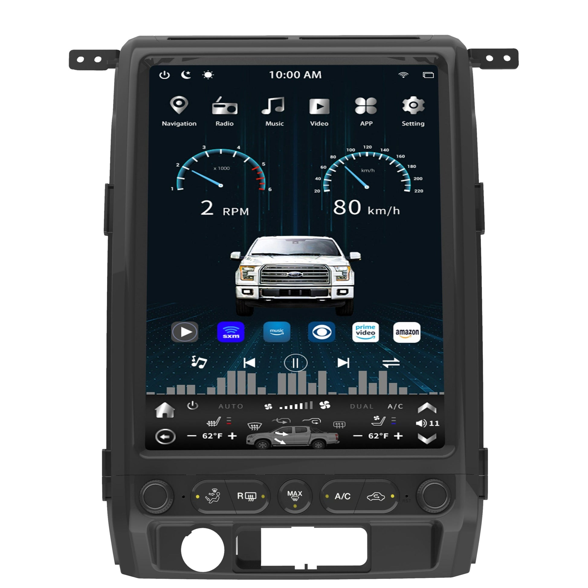 [Open box] 13” Android 9/10/12 Vertical Screen Navigation Radio for Ford F-150 2009 - 2014