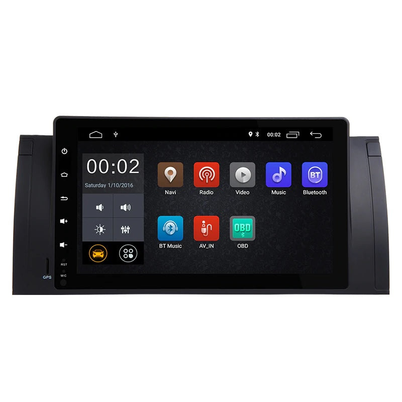 9" Octa-Core Android Navigation Radio for BMW 5 Series M5 2000 - 2003