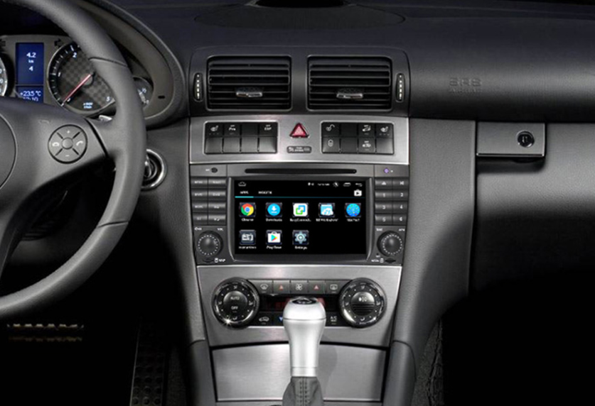 7" Octa-Core Android 9.0 Navigation Radio for Mercedes Benz Mercedes Benz Sprinter C-Class W203 2004 - 2007 GLC G Class W467 2008 - 2011