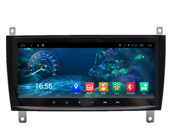 8.8" Octa-core Metal Trim Android Navigation Radio for Mercedes Benz C CLK W203 C200 C230 C320 CLK350