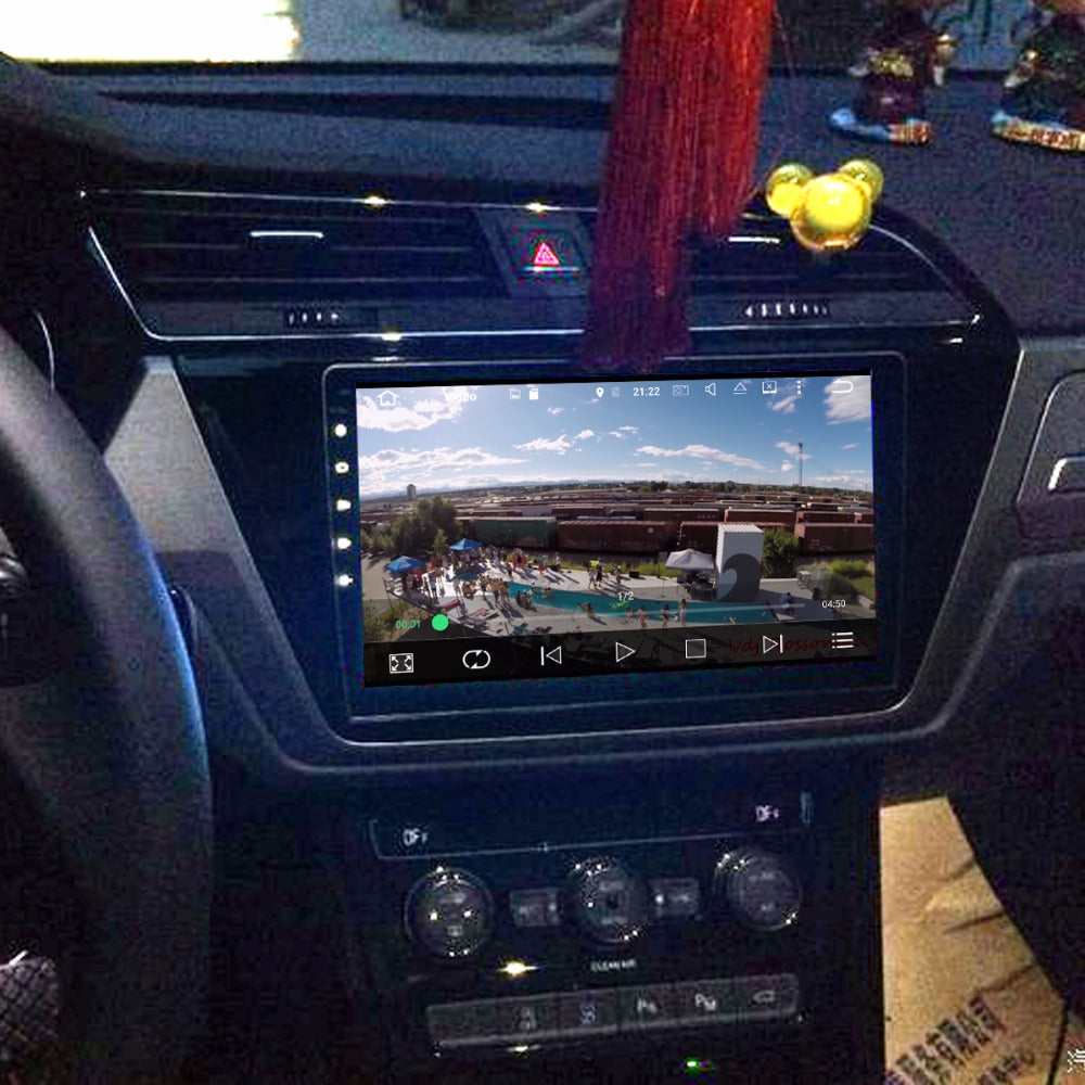 10.2" Octa-Core Android Navigation Radio for VW Volkswagen Tiguan 2018 2019