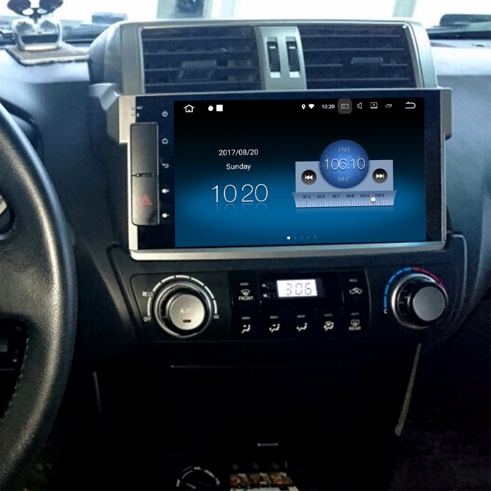10.2" Octa-core Quad-core Android Navigation Radio for Toyota Prado 2010 - 2013