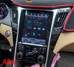 [ PX6 Six- core ] 10.4" Vertical Screen Android 9.0 Navigation Radio for Hyundai Sonata 2011 - 2014