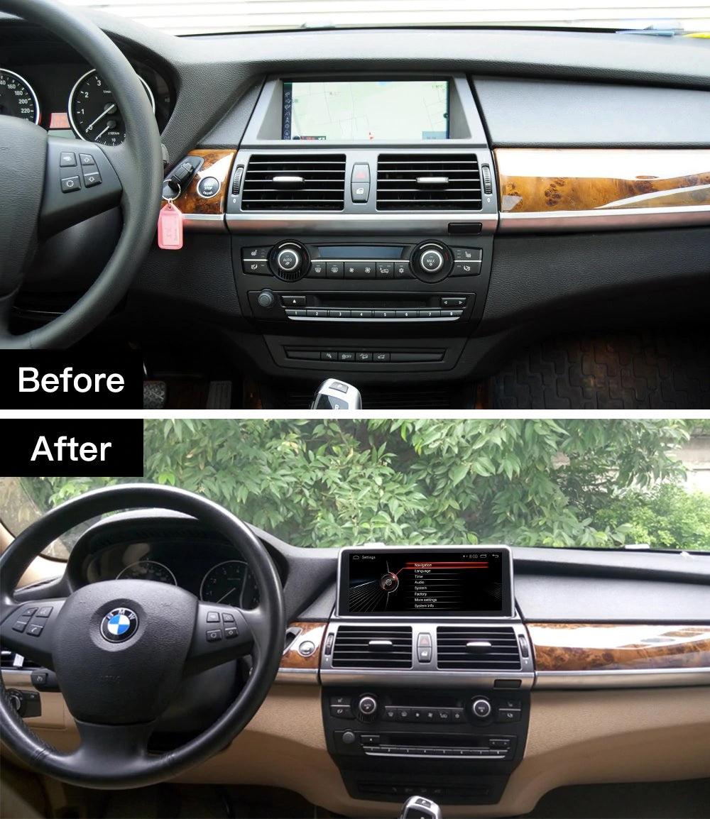 10.25" Android Navigation Radio for BMW X5 (E70) X6 (E71) 2011 - 2013