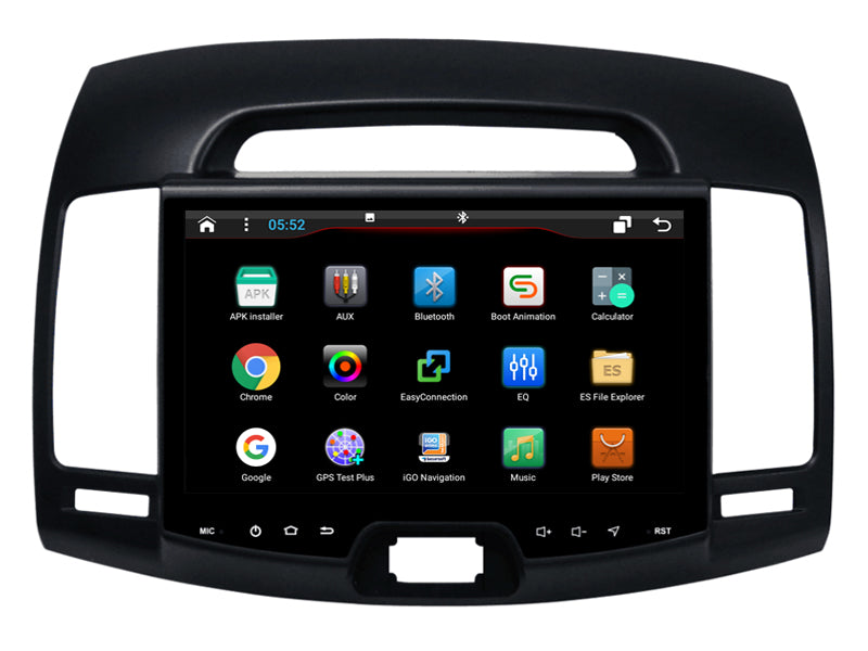 9" Octa-Core Android Navigation Radio for Hyundai Elantra 2007 - 2010