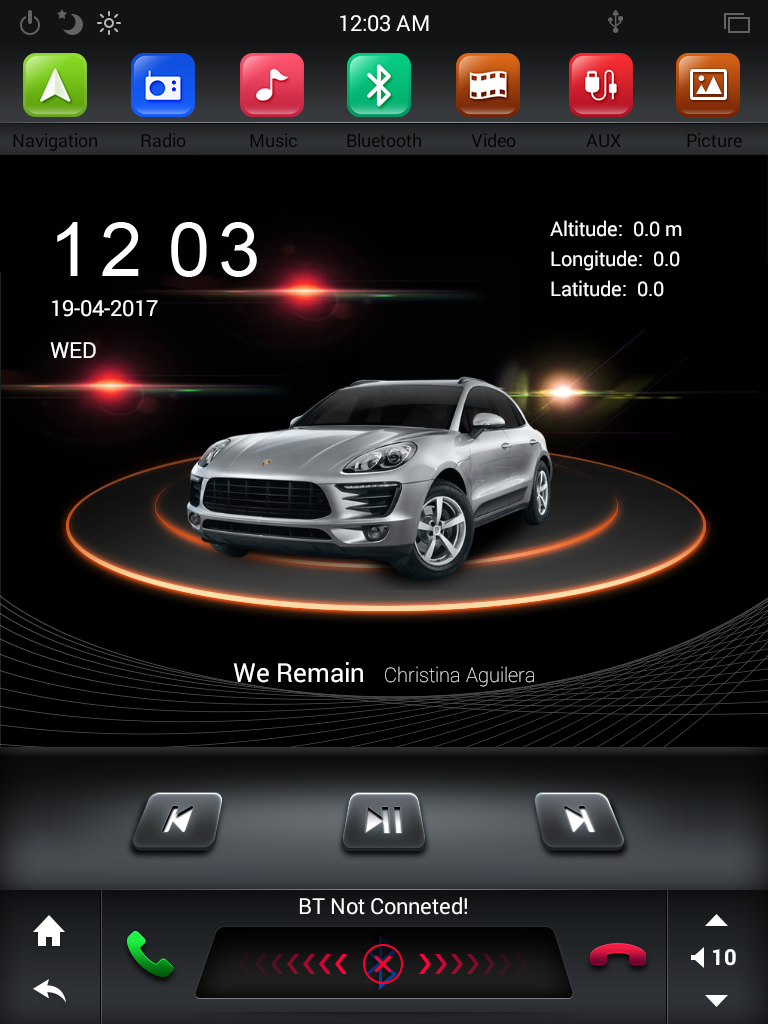 9.7" Universal Vertical Screen Android 9.0 Navigation Radio