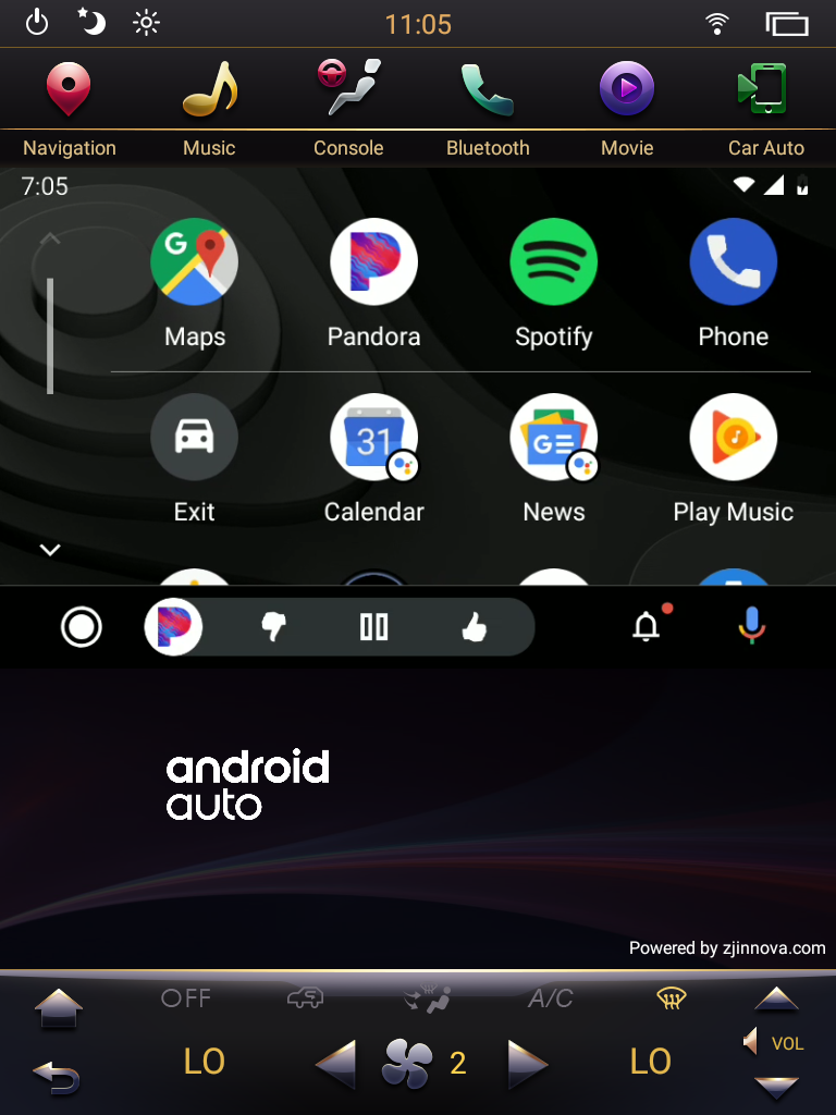 Built-in CarPlay and Android Auto