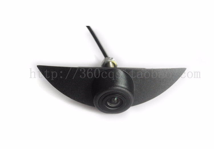 Front CCD camera w/ 6 m video cable for Nissan Vehicles front emblem mounted
