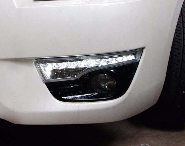 Pair Switchback LED Daytime Running Light Lamp DRL for 2013 - 2015 Nissan Altima