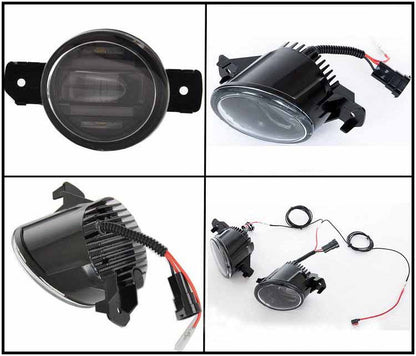 Pair Direct Bolt-on LED Fog Light Assembly Lamp for Nissan Altima Coupe