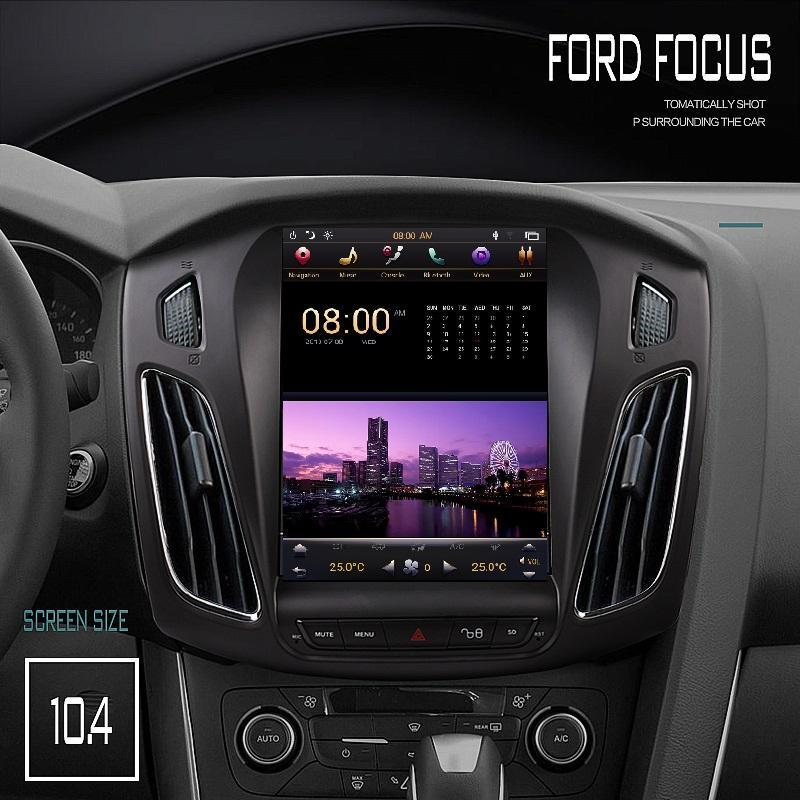 [Open Box] [PX6 SIX-CORE]10.4" Vertical screen Android 9.0 Fast boot Navigation radio for Ford Focus 2011-2018