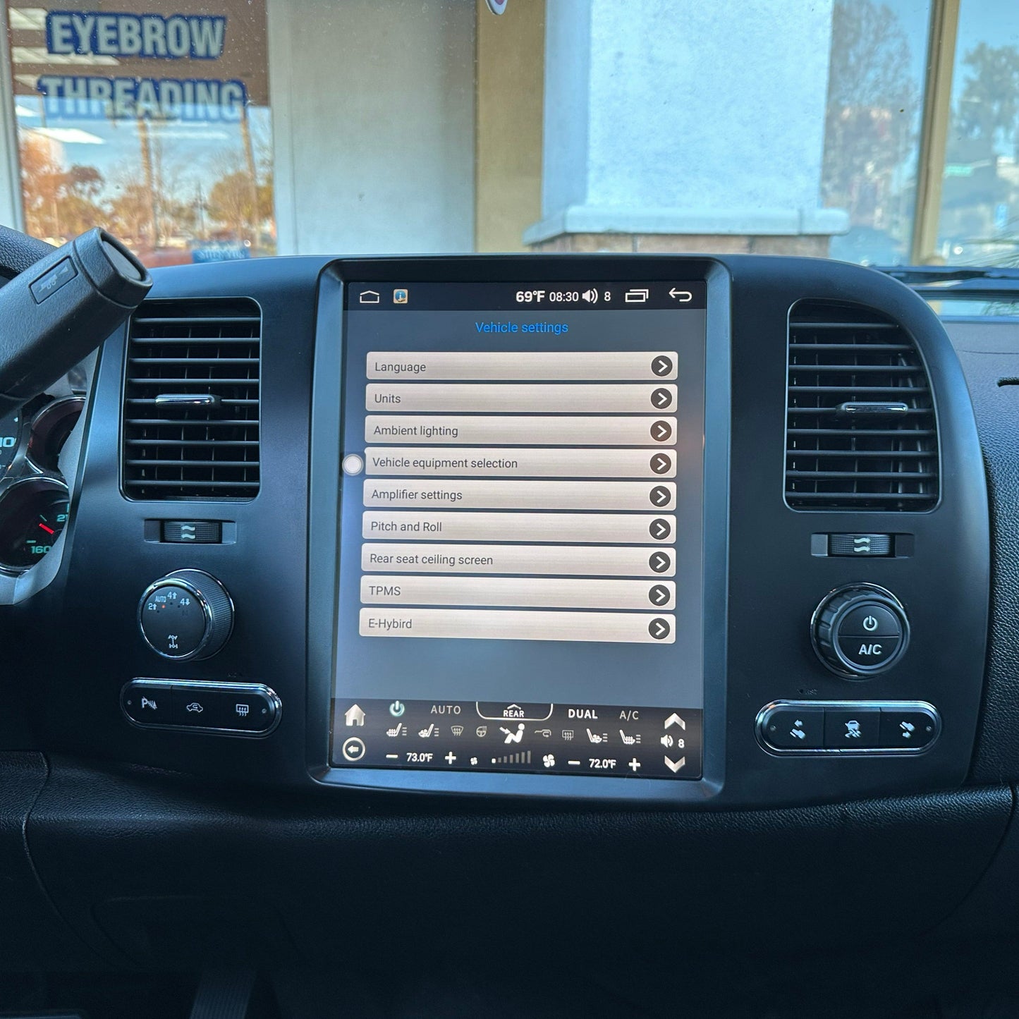 12.1” Android 12 fast boot Vertical Screen Navigation Radio for Chevrolet Silverado GMC Sierra 2007 - 2013