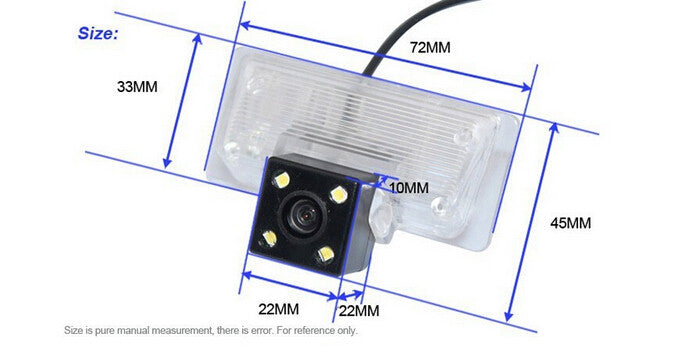 Backup Camera Reverse Camera Rear View CCD Camera For Nissan Altima Teana Sentra Sylphy